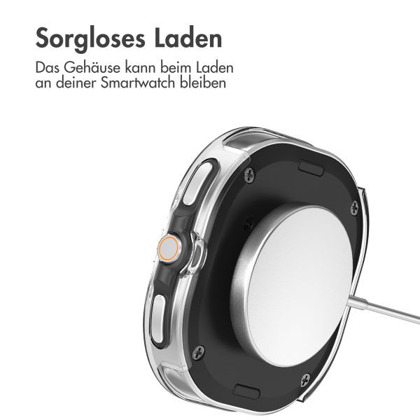 imoshion Bumper Hard Case für das Samsung Galaxy Watch 8 Classic (46 mm) - Transparent