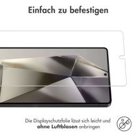 imoshion Bildschirmschutzfolie Gehärtetes Glas für das Samsung Galaxy S25 Ultra