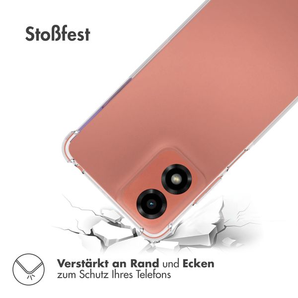 imoshion Shockproof Case für das Motorola Moto G24 Power - Transparent