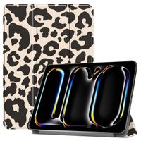 imoshion Design Trifold Klaphülle Apple iPad Pro 11 (2025) M5 / (2024) M4 - Leopard