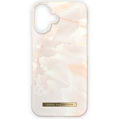 iDeal of Sweden Fashion Back Cover für das iPhone 16 Plus - Rose Pearl Marble