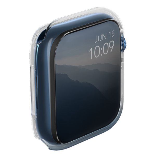 Uniq 2x Glase Apple Watch Hülle für die Apple Watch 7-9 - 41 mm - Clear / Smoke