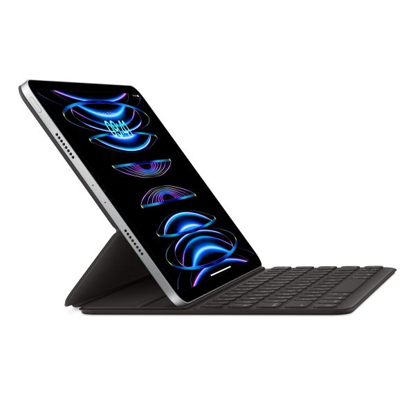 Apple Smart Folio Keyboard für das Apple iPad Air 11 Zoll (2025) M3 / (2024) M2 / iPad Pro 11 (2018/2020/2021/2022) / Air 5 (2022) / Air 4 (2020) - QWERTZ - Schwarz