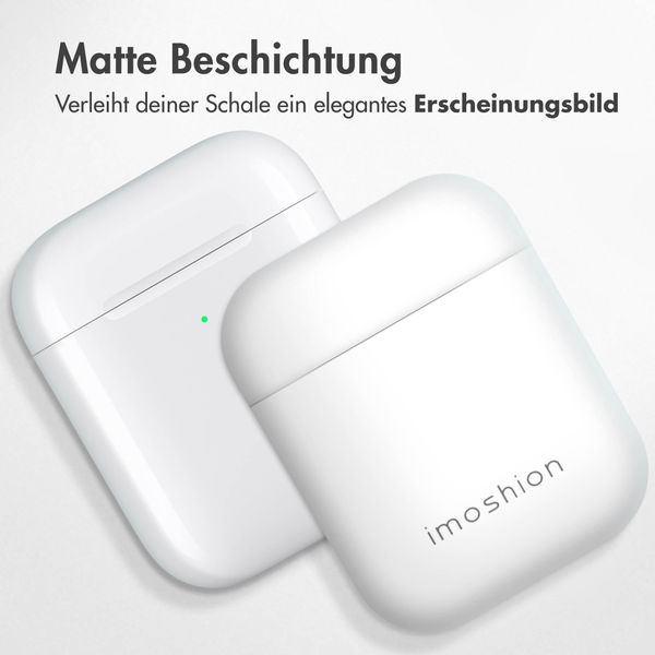 imoshion ﻿Hardcover-Schale für das AirPods 1 / 2 - Weiß