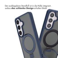 Accezz Ring Stand Backcover mit MagSafe Samsung Galaxy S26 - Blau