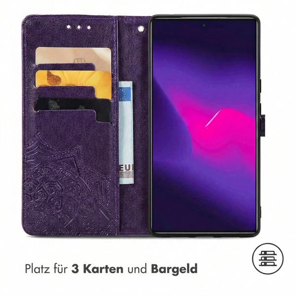 imoshion Mandala Klapphülle Samsung Galaxy S24 Ultra - Violett