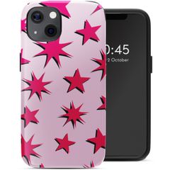 Selencia Vivid Rückabdeckung mit MagSafe Apple iPhone 13 - Stars Rubine Red Light Pink