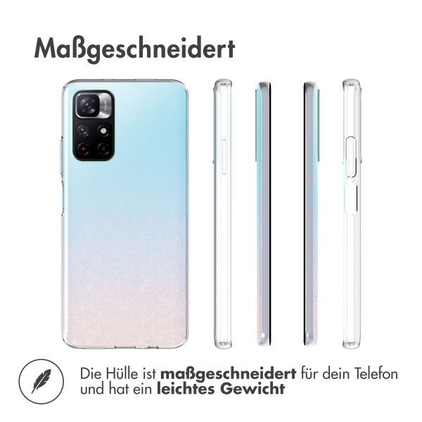 Accezz Clear TPU Backcover Xiaomi Redmi Note 11 (4G) / Note 11S (4G) - Transparent