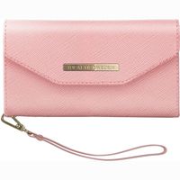 iDeal of Sweden Mayfair Clutch Velvet für das iPhone Xs / X - Rosa