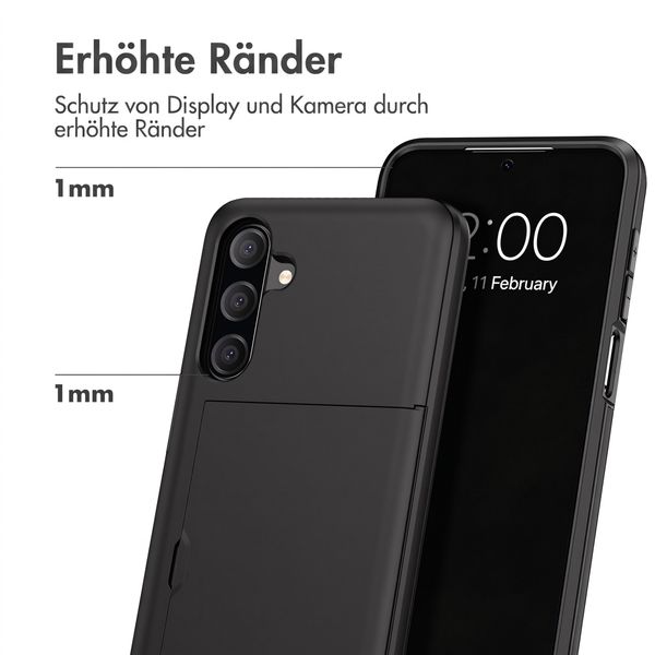 imoshion Backcover mit Kartenfach Samsung Galaxy A27 (5G) - Schwarz