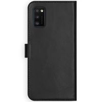 Selencia Echtleder Klapphülle Samsung Galaxy A41 - Schwarz