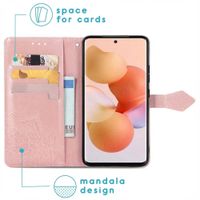 imoshion Mandala Klapphülle Xiaomi 12 / 12X - Rosé gold