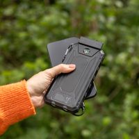 imoshion Solar Powerbank mit Solarpanel – Schnellaufladung und Stromversorgung – 20.000 mAh – Schwarz