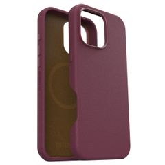 OtterBox Symmetry Cactus Leder Back Cover MagSafe Apple iPhone 16 Pro Max - Maroon Bells