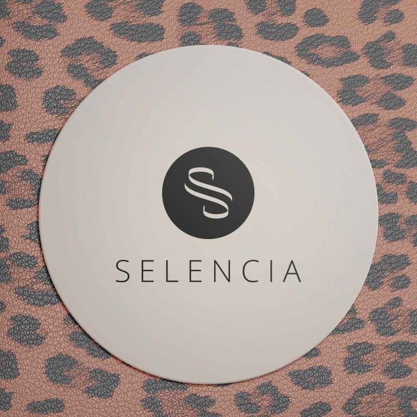 Selencia Sabi Laptop Cover Leopardenmuster Apple MacBook Pro 14 Zoll (2021 / 2023 M3 chip / 2024 M4 chip / 2025 M5 chip) - Mocha Brown