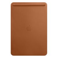 Apple Leather Sleeve Apple iPad 9 (2021) 10.2 Zoll / iPad 8 (2020) 10.2 Zoll / iPad 7 (2019) 10.2 Zoll / Air 3 (2019) / Pro 10.5 (2017) - Saddle Brown