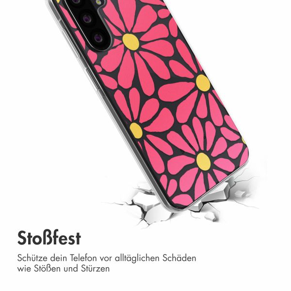 imoshion Design Hülle Samsung Galaxy A26 - Dusty Rose Flowers Connect