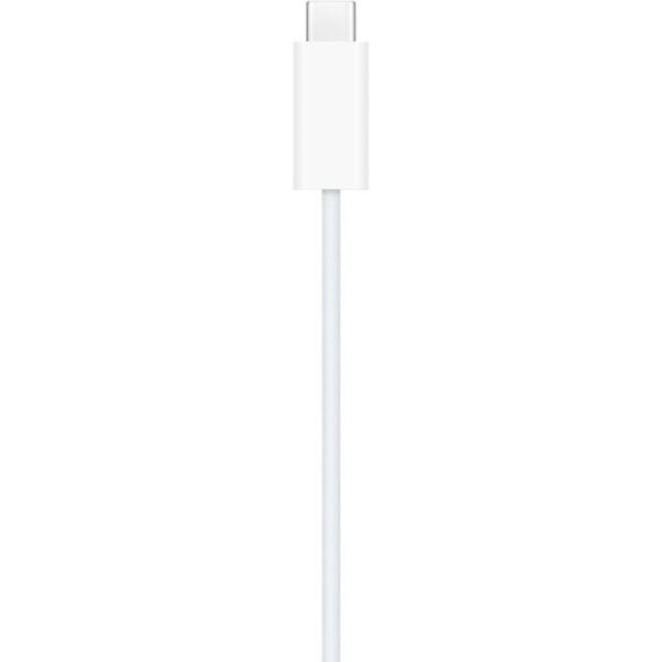Apple USB-C-Netzteil 20 W + magnetisches Schnellladekabel USB-C für die Apple Watch - 1 Meter - Weiß