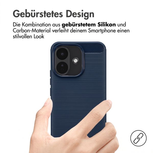 imoshion Brushed Back Cover Xiaomi Redmi Note 17 Pro - Dunkelblau