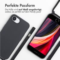 imoshion Silikonhülle mit Band iPhone 16e - Schwarz