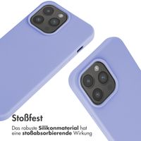 imoshion SilikonHülle mit Band Apple iPhone 15 Pro Max - Violett