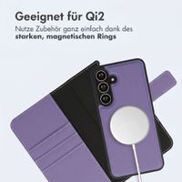 imoshion Herausnehmbare 2-in-1 Luxus-Bookcase Samsung Galaxy S25 FE - Violett
