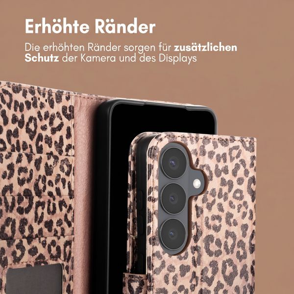 imoshion Design Klapphülle Samsung Galaxy S26 - Leopard Mood
