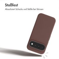 Accezz Liquid Silikoncase mit MagSafe Google Pixel 11 / 11 Pro / 10 / 10 Pro - New Tea Brown