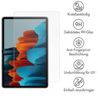 imoshion Displayschutz aus gehärtetem Glas Samsung Galaxy Tab S10 Plus / Tab S9 FE Plus / Tab S9 Plus / S8 Plus / S7 Plus / Tab S7 FE 5G