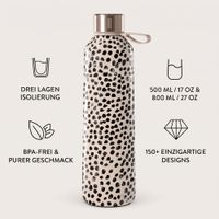 Burga Water Bottle - 500 ml - Almond Latte