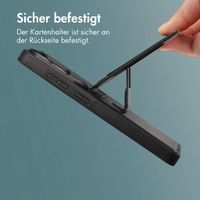 imoshion Backcover mit Kartenfach und Ständer Samsung Galaxy S26 Ultra - Schwarz