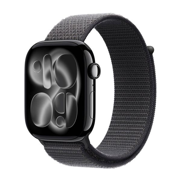 Apple Sport Loop Armband für das  Apple Watch Series 1 t/m 11 / SE / Ultra (44/45/46/49 mm) - Größe XL - Dark Gray