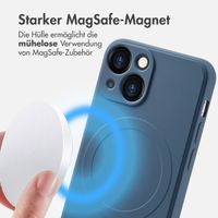 imoshion Color Back Cover mit MagSafe Apple iPhone 13 Mini - Dunkelblau
