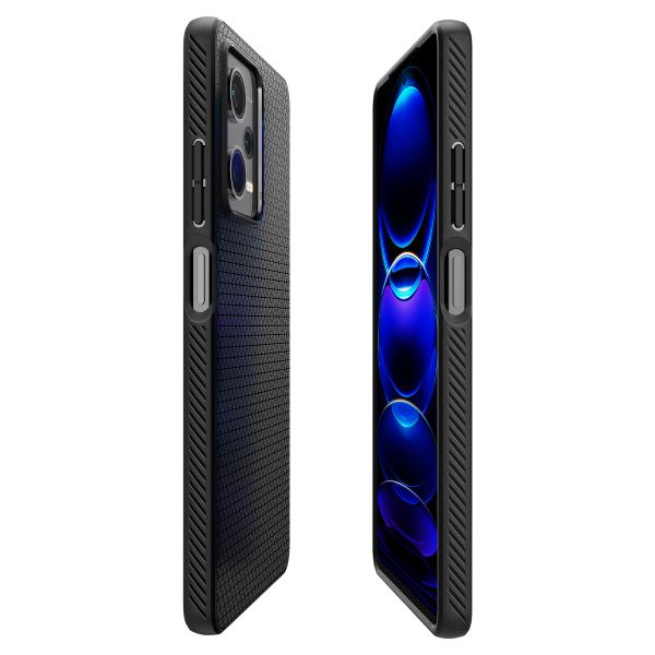 Spigen Liquid Air™ Case für das Xiaomi Redmi Note 12 Pro - Schwarz