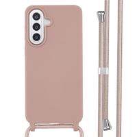imoshion SilikonHülle mit Band Samsung Galaxy A57 (5G) - Sand Pink
