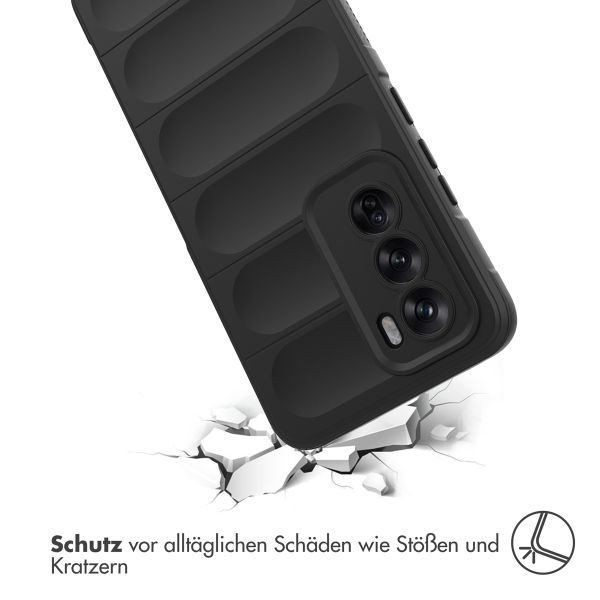 imoshion EasyGrip Back Cover für das Oppo Reno 12 - Schwarz