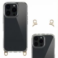Selencia Backcover mit abnehmbaren Haken Apple iPhone 16 Pro - Transparent