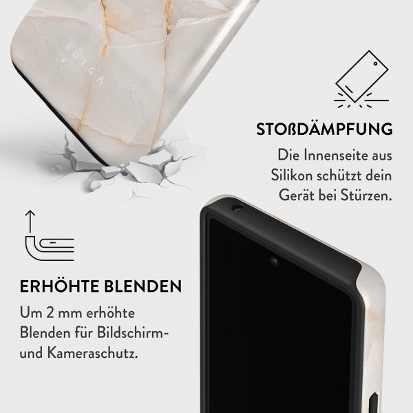 Burga Tough Back Cover für das Google Pixel 7 - Vanilla Sand