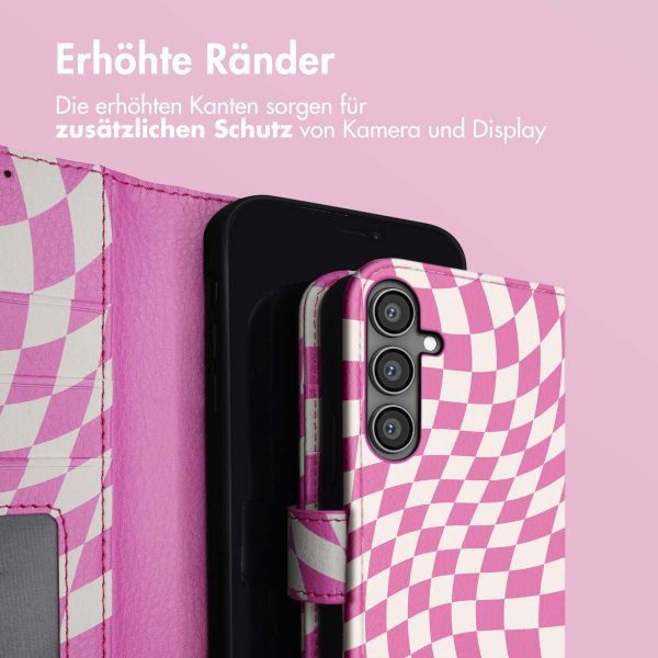 imoshion Design Klapphülle Samsung Galaxy S23 FE - Retro Pink