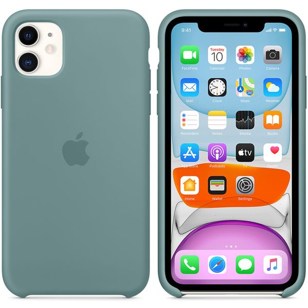 Apple Silikon-Case für das Apple iPhone 11 - Cactus