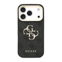 Guess 4G Metal Logo Back Cover Apple iPhone 18 Pro / 17 Pro - Black