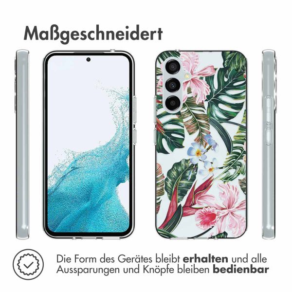 imoshion Design Hülle für das Samsung Galaxy A54 (5G) - Tropical Jungle