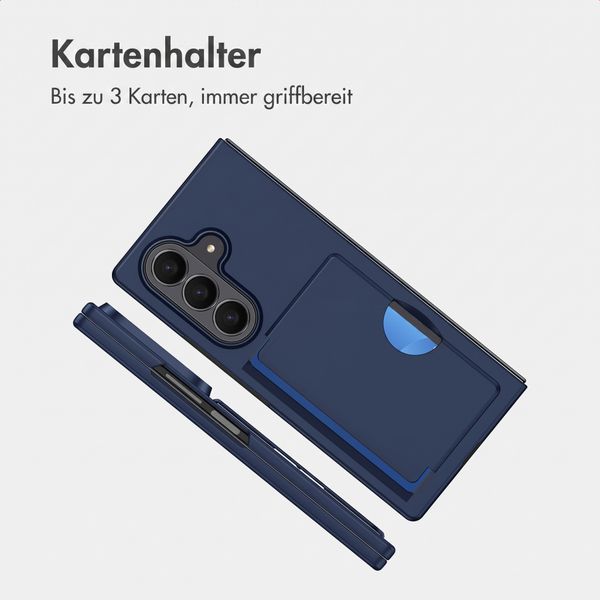 imoshion Backcover mit Kartenhalter Samsung Galaxy Z Fold 8 Ultra - Dunkelblau