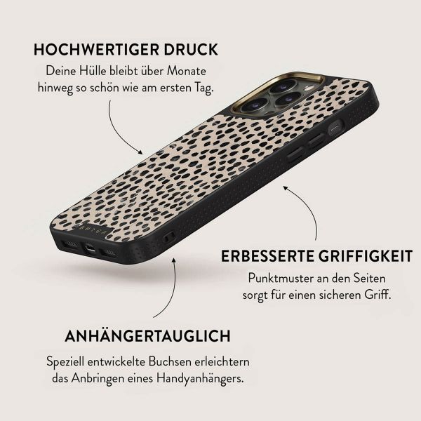 Burga Elite Gold Backcover für das Apple iPhone 15 Pro Max - Almond Latte