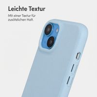 imoshion Texture Backcover Apple iPhone 14 / 13 - Hellblau