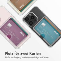 imoshion Soft Case Back Cover mit Kartenhalter Apple iPhone 15 Pro - Transparent