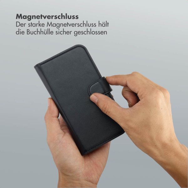 Selencia Olyn Abnehmbare Bookcase mit MagSafe Apple iPhone 16 - Schwarz