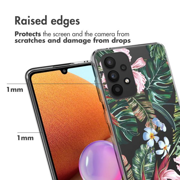 imoshion Design Hülle für das Samsung Galaxy A33 - Tropical Jungle