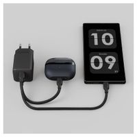 Zens Kompaktes Ladegerät 2x USB-C 100W - Netzteil - Schwarz