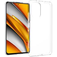 Accezz TPU Clear Cover für das Xiaomi Poco F3 - Transparent